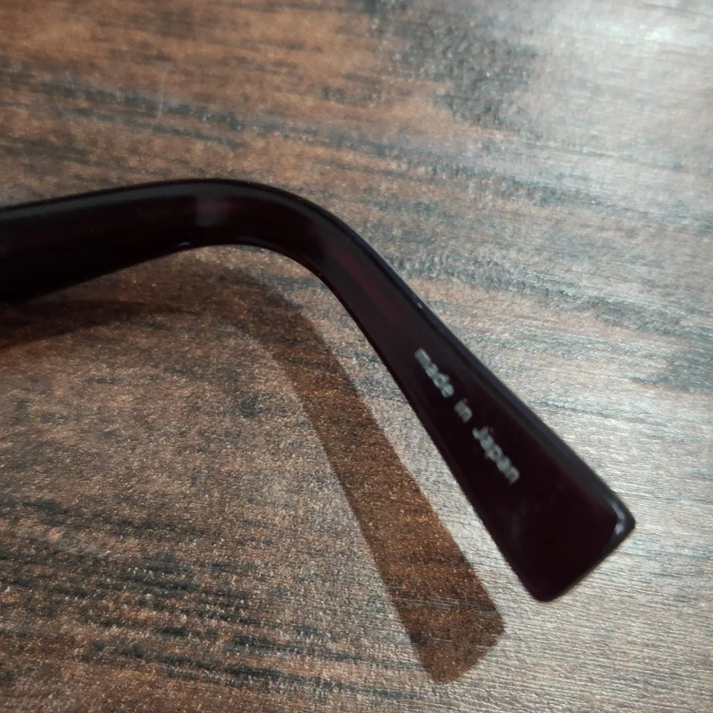 Oliver Peoples Sunglasses Burgundy Frames w/ Gradient Brown Lenses